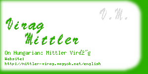 virag mittler business card